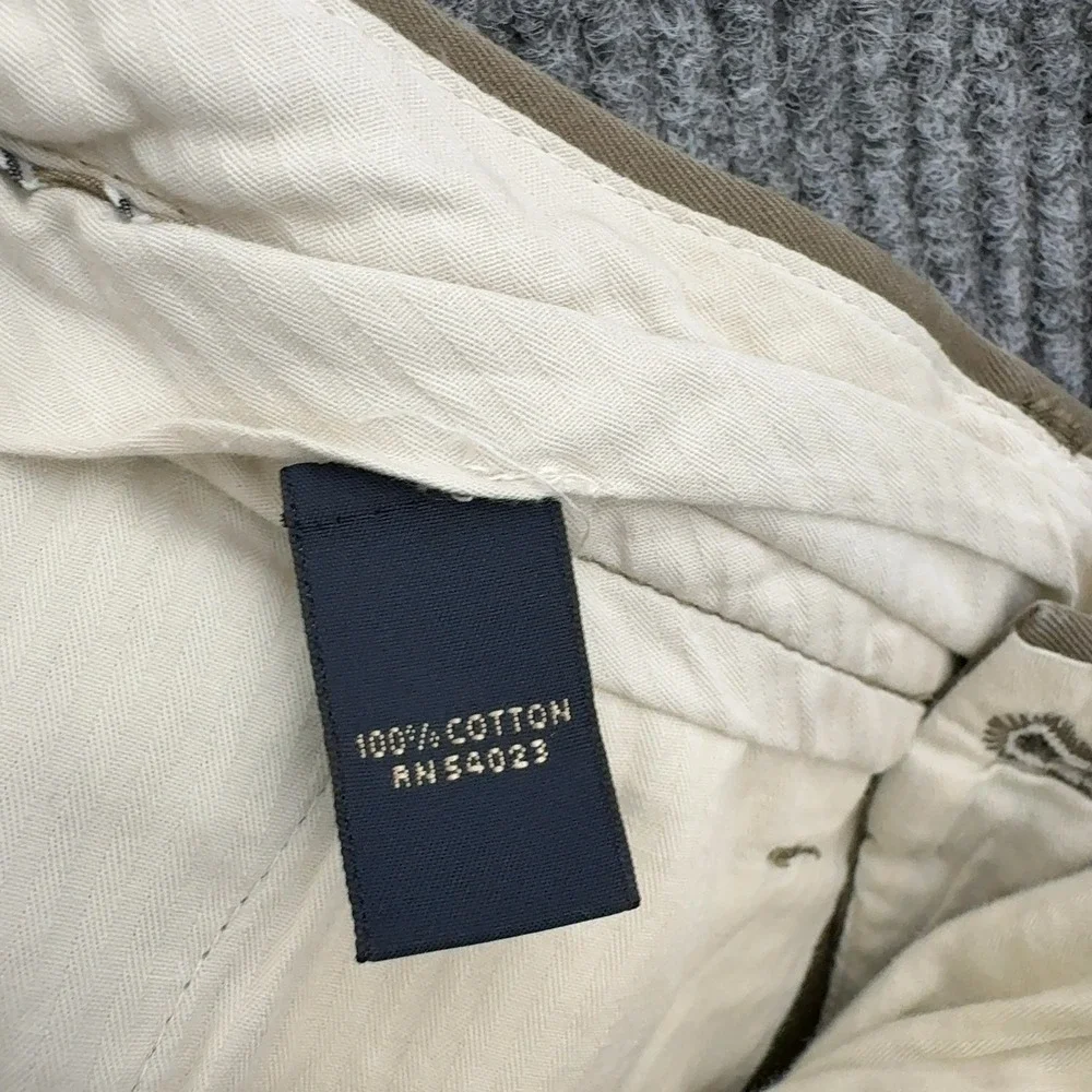 Banana Republic‎ Pants Mens 35/32 Khaki Cotton Straight Fit Gavin Chino Classic